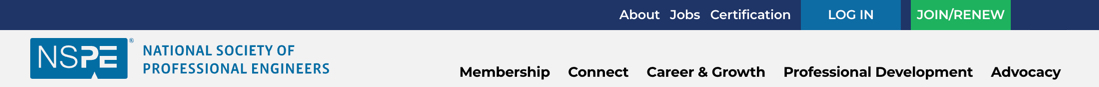 THE NATIONAL SOCIETY OF PROFESSIONAL ENGINEERS
